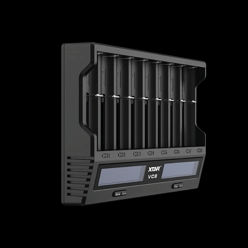 XTAR VC8 - 8 Bay Battery Charger