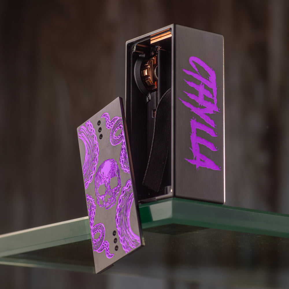 
                  
                    DEATHWISH MODZ Cthylla Mech Mod - Purple Pain
                  
                